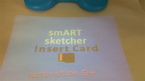 smart sketcher card not working|smART sketcher .